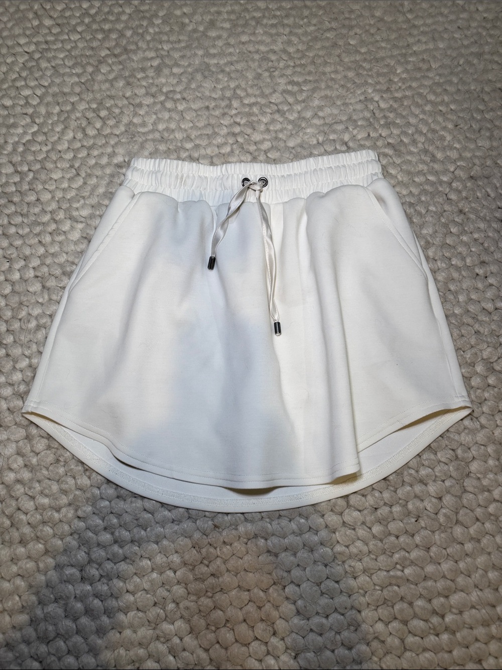 Altar’d State AS Revival White Buttery Soft Skort Size Large